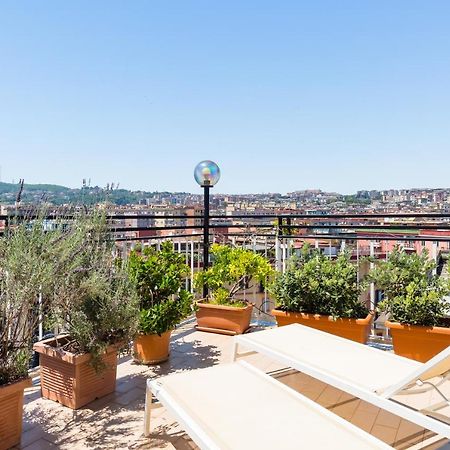 N'Attic A Vomero Penthouse Terrace By Napoliapartments Dış mekan fotoğraf